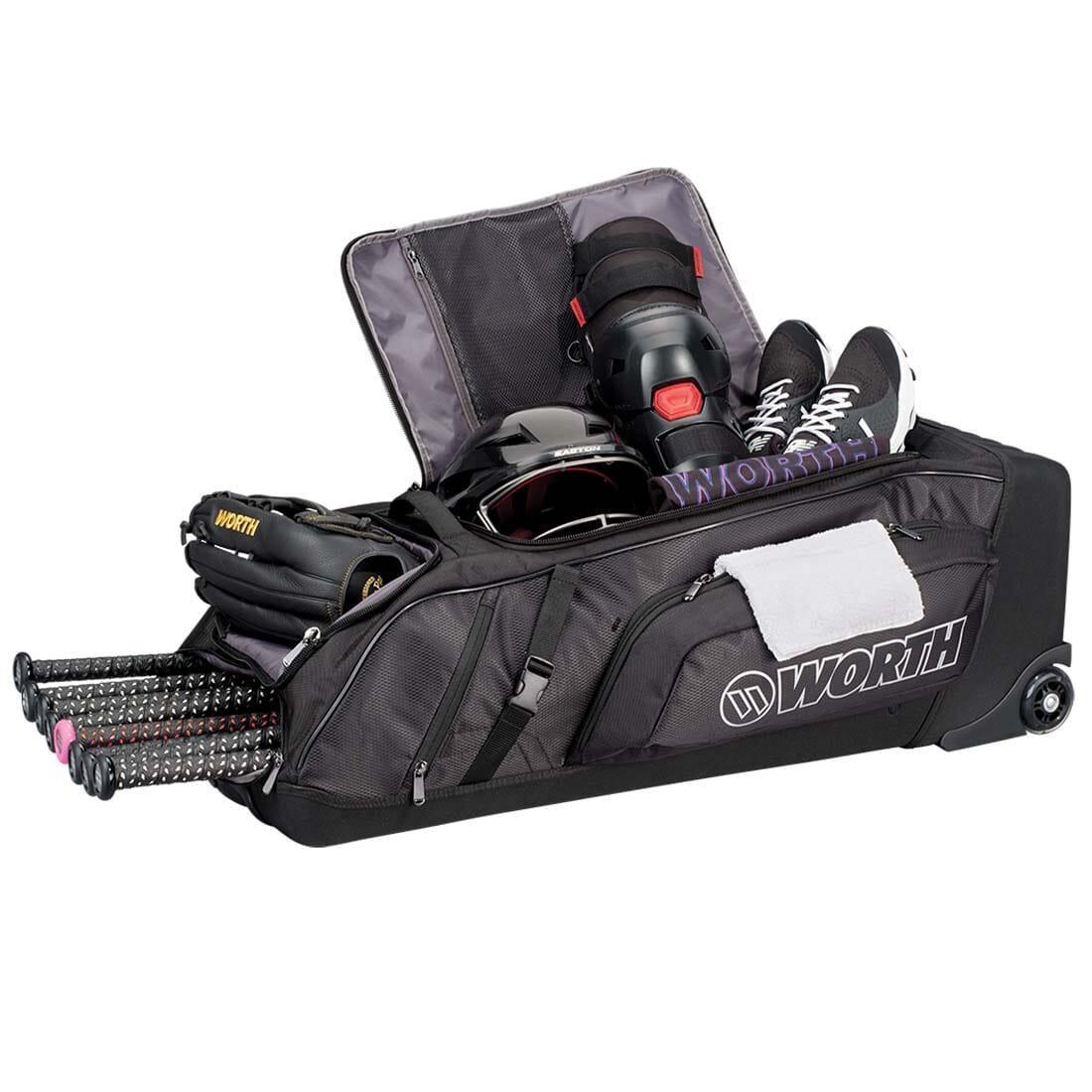 Worth Pro Slowpitch Wheeled Roller Bag: W00682661 - Image 6